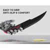 Knife Set - 15 PCS Kitchen Knife Set with Built-in