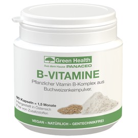 B Vitamins Capsules Pack of 90 as High-Quality Vitamin B Complex