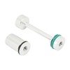 Oil Diverter Barbell Restrictor Galley Plug with Bypass Valve Plug