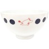 World Create Series 14700 Moomin Blue Dot Rice Bowl