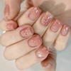 6 Pack (144 pcs) Nail Tips Popular Medium Design, NIUANIUA