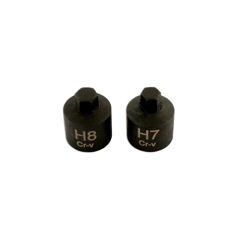 Laser 5584 Hex Bit Set 3/8"D 2pc