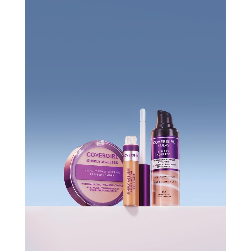 Covergirl Simply Ageless Instant Wrinkle Blurring Pressed Powder, Classic Ivory,