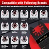 Froylot Latest Titanium Oscillating Tool Blades, Universal Multitool Blades for