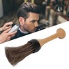 Wooden Neck Duster Brush Broken Hair Cleaning Sweep Hairdresser Neck