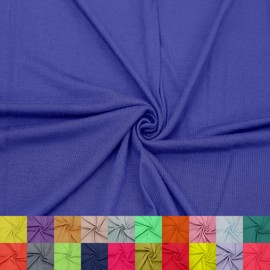 Stylish FABRIC 60" Wide Rayon Spandex Jersey Knit Fabric by The Yard-4-Way Stretch 200GSM-Anti-Wrinkle, Breathable-Apparel, Accessories, Maternity, Decorations & Crafts, Navy Vibrant 1 Yard