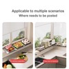 Window Sill Extender,Black Extension Board Not Easy To Bend(23.6x9.84in)