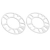 2PCS Wheel Spacer 3.1in ID 5.9in OD 0.2in Thickness Aluminium