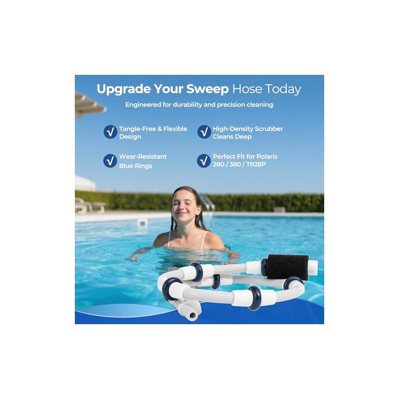 B5 Complete Sweep Hose for Polaris Pool Cleaners