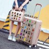 BINSNES Sticker Set PVC Material Waterproof Reusable Vibrant Color Cute