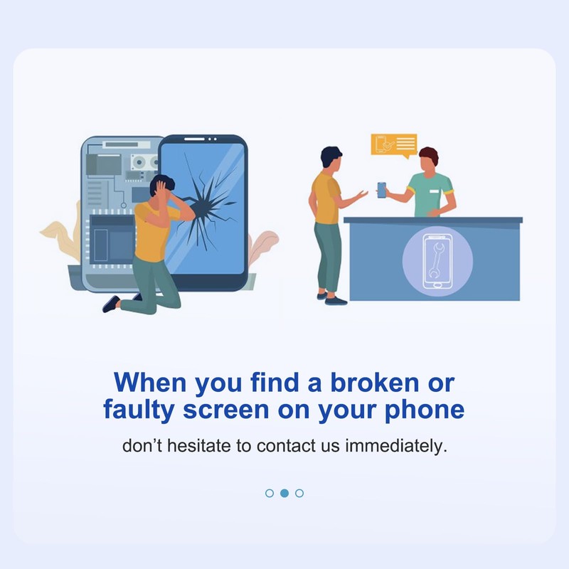 JENCYFU BLU View 5 Screen Replacement Full LCD Screen Display