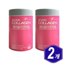 Ever Collagen Time 30 packets x 2 COLLAGEN for middle-aged senior men and women / 에버콜라겐 타임 30포 x 2개 중장년 시니어 남자 여자 먹는 COLLAGEN
