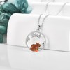YAFEINI Capybara Gifts Necklace Sterling Silver Capybara Pendant Necklace Capybara