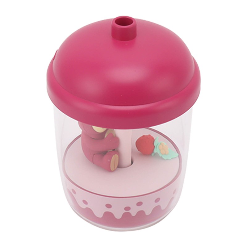 Ultrasonic Cool Mist Humidifier Cute Bear Silent Safety Small Air