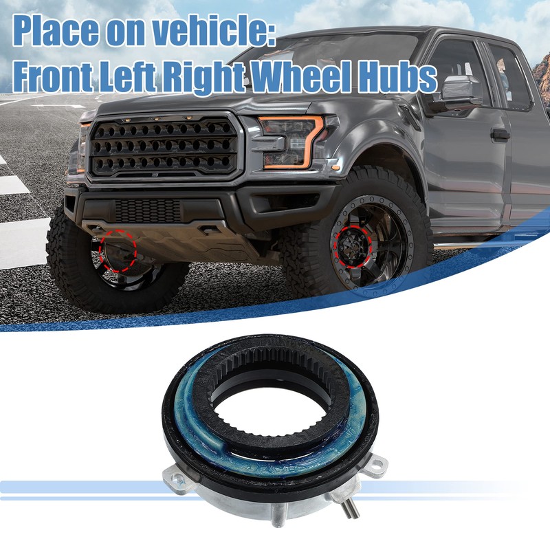 X AUTOHAUX 2Pcs Front 4x4 4WD Locking Hub Actuator for