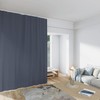 MaKefeile Room Divider Curtains Total Blackout Privacy Curtain Panel Room