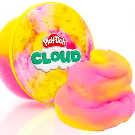 Play-Doh Cloud, Pink & Yellow, Lemonade Scent, Single Can, Play Doh Kit, Gifts for Kids, Popular Kids Toys, Party Favors for Ages 8-12, Compound Packs, Kids Gifts 8-12
