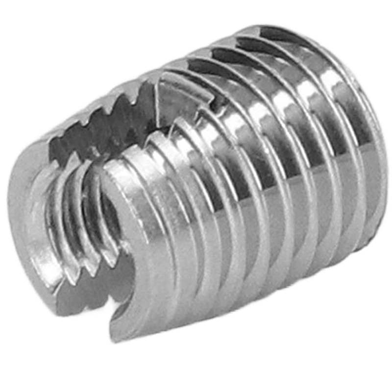 20PCS Self Tapping Insert Stainless Steel Slotted Wire Thread Repair