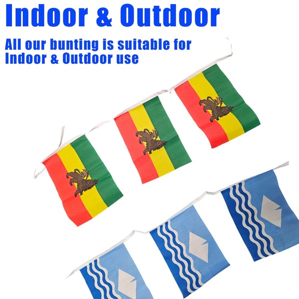 Leicestershire Bunting - British County - 9 Metre Bunting -