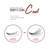 iENVY False Eyelashes Deep C Curl Individual Lashes Natural Finish