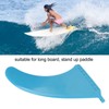 Surfboard Fin PVC 13.1in Blue Thruster Fin Surfing Board Accessories