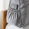 DormCo Rainha - Lounger Tufted College Headboard - Gray