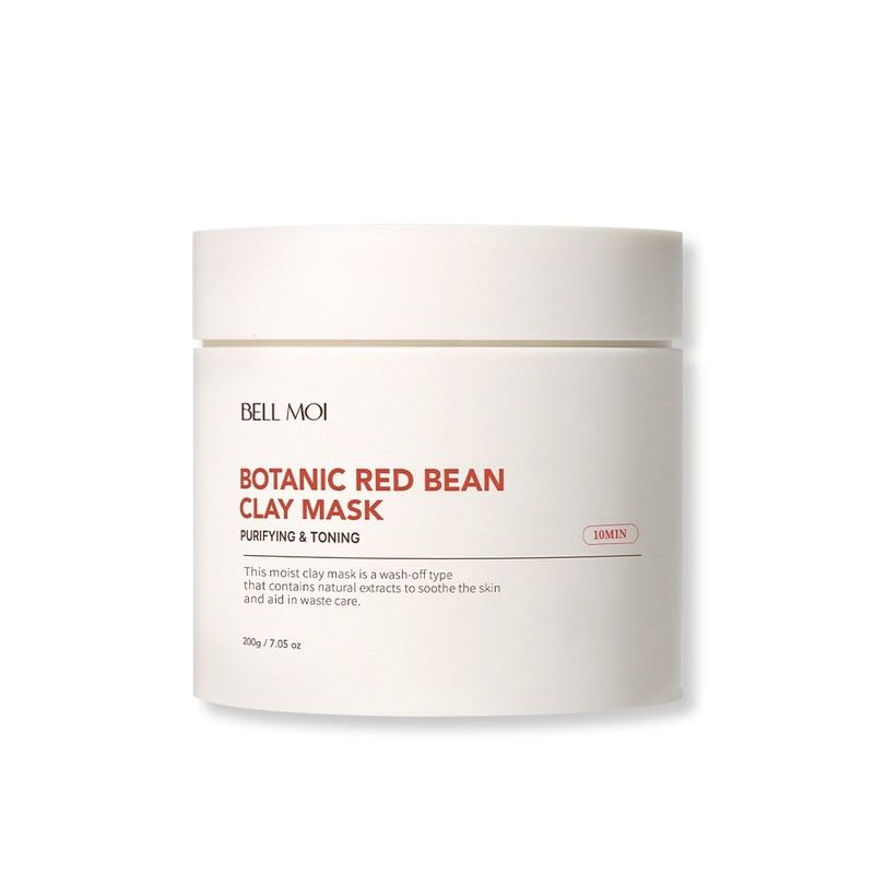 Belmoy Botanic Red Bean Clay Mask 200g / 벨모이 보타닉