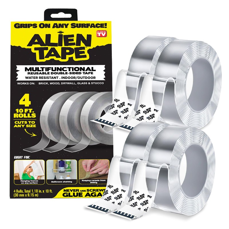 ALIEN TAPE Cinta de doble cara resistente, nanocinta, cinta de