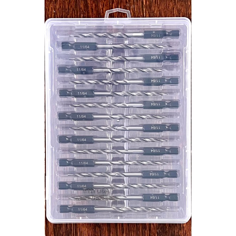 FTG USA Replacement Tapered Countersink Drill Bit Set 16 Pc