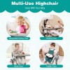 Baby joy Foldable High Chair for Babies and Toddlers w/