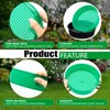 8 Pack Rock Garden Sieve Soil Sifter, Round Plastic Gardening