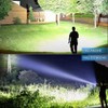 Linternas recargables de alta luminosidad, 99,000 lúmenes, linterna LED más