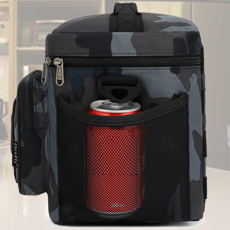 FlowFly Lunch Bag, Insulated Cooler, Thermal Lunch Box Tote with