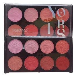 Paleta De Rubores Blush 8 Tonos