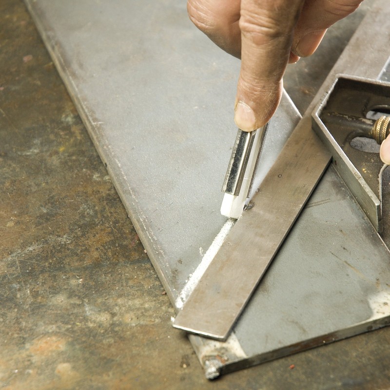 Markal Flat Soapstone Specialty Marker for Metal Surface Welding, 5"