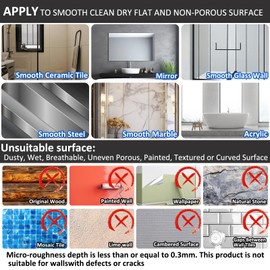 AYWSTC Shower Caddy Suction Cup, Wall Mounted Rack Organizer Removable Bathroom Shelf, No Drilling Larger Storage Rack Upgraded, Bathroom Suction Caddy