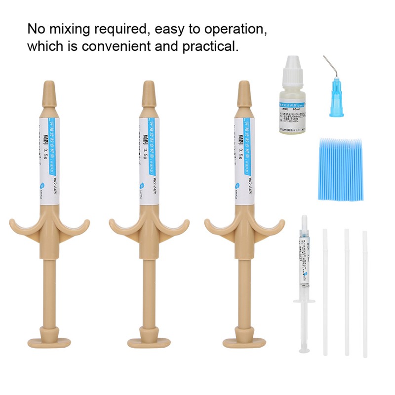 Dental Orthodontic Brackets Braces Glue Bonding Self Curing Adhesive Paste