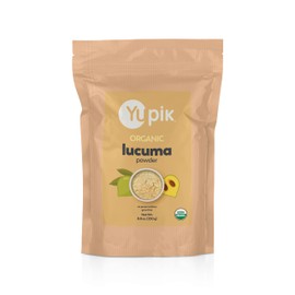 Yupik Organic Lucuma Powder, 8.8 oz, USDA Certified, Gluten-Free, Vegan, Kosher, Non-GMO, Nutritious Superfood & Natural Sweetener with Maple Flavor, Low-Glycemic, Ideal for Beverages & Baking