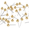 500 Pack Map Push Pins Map Tacks Small Size (Gold,