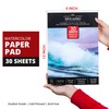 NUCASSO Watercolour Paper Pad A4 x 30 Sheets – Natural