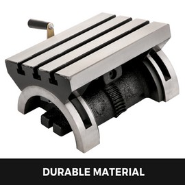 Tilting Milling Table 10x7inch Tilting Angle Milling Machine 0-90°Adjustabl - 250 x 180 mm