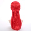 Fxhixiy Satin Silk Extra Long-Tail Durag Headwraps Pirate Cap Bandana