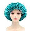 2 Pcs Big Shower Cap Elastic Band Waterproof Bath Caps