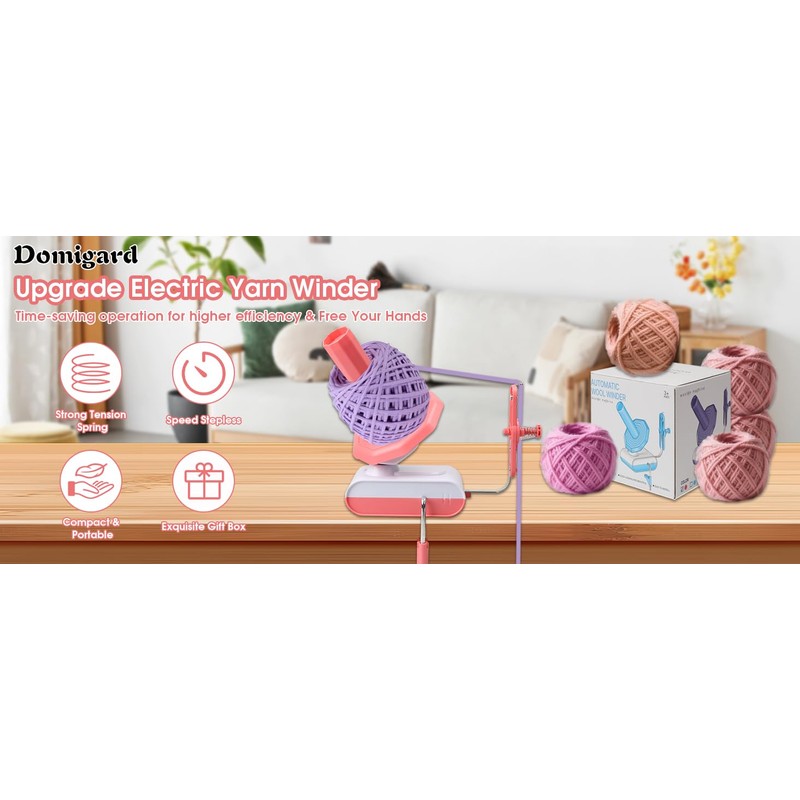 Electric Yarn Winding Device Automatic Large Capacity 13oz Yarn Winder