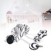 Baby Plush Animal Stroller Toys Black and White Spiral Activity