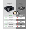 zouzai 3 Inch 5CCT Gimbal Black Led Recessed Lighting with