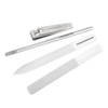 Tweezerman Juego de manicura de cristal