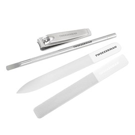 Tweezerman Juego de manicura de cristal