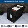 BCW Comic Bin, Black - Holds 150 Comics, Acid Free