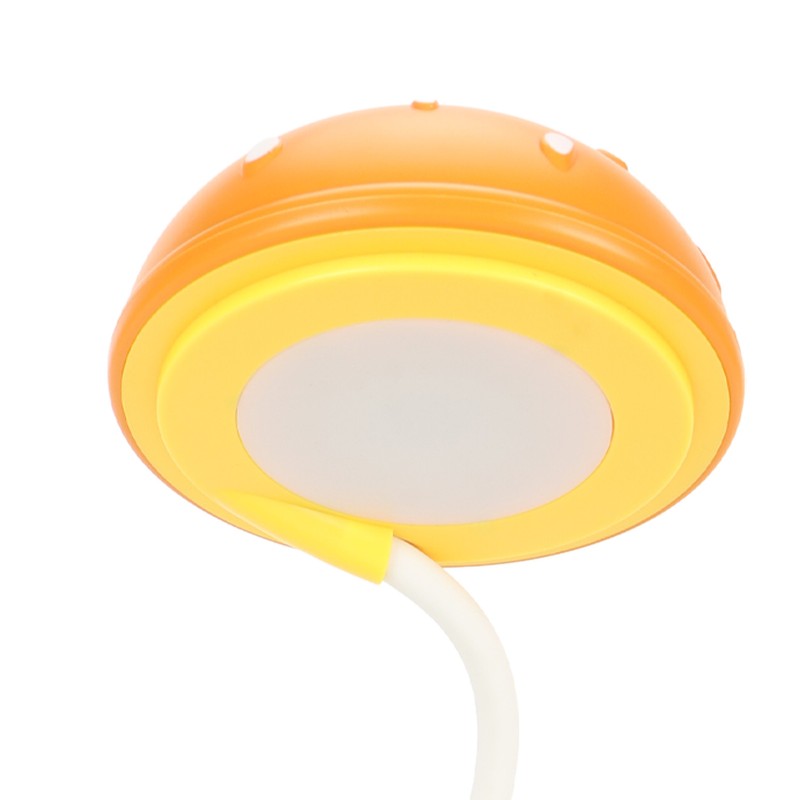 Kids Reading Light Hamburger Style Flexible Gooseneck USB Charge Soft